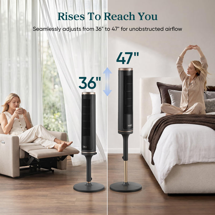 LEVOIT Windi Lift Smart Tower Fan - Levoit