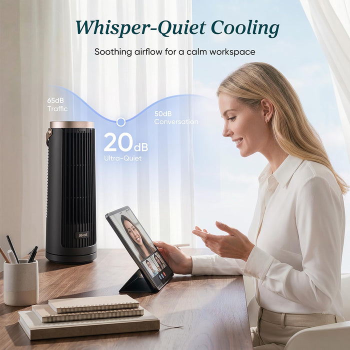 Levoit Windi Mini Pro Portable Desk Tower Fan - Levoit