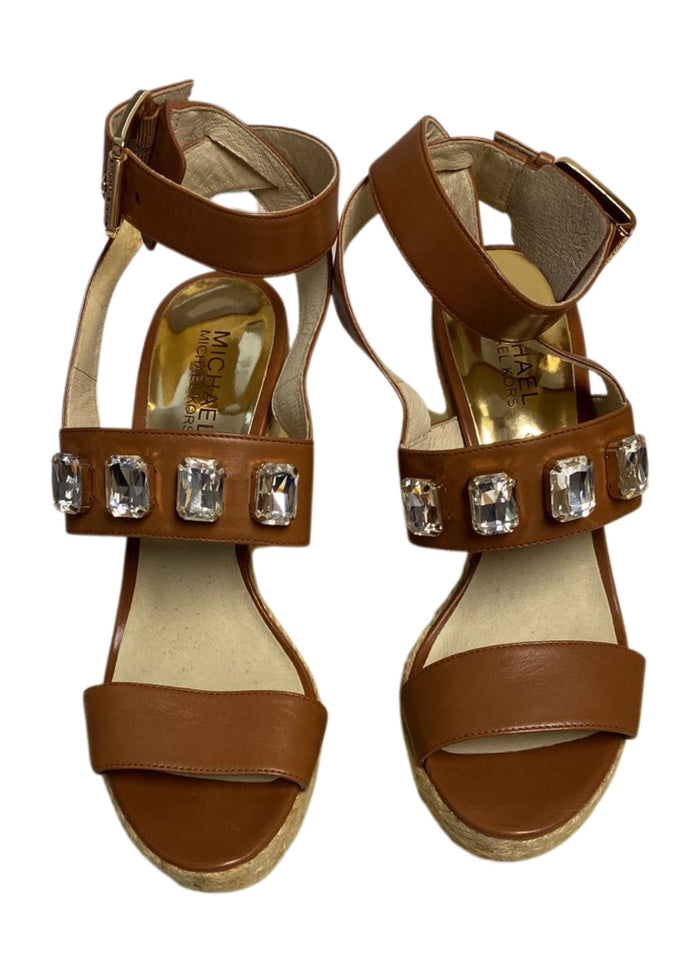 Michael Kors Lynn Wedges Size 6, 7, 7.5, 8,11 - Second Chance