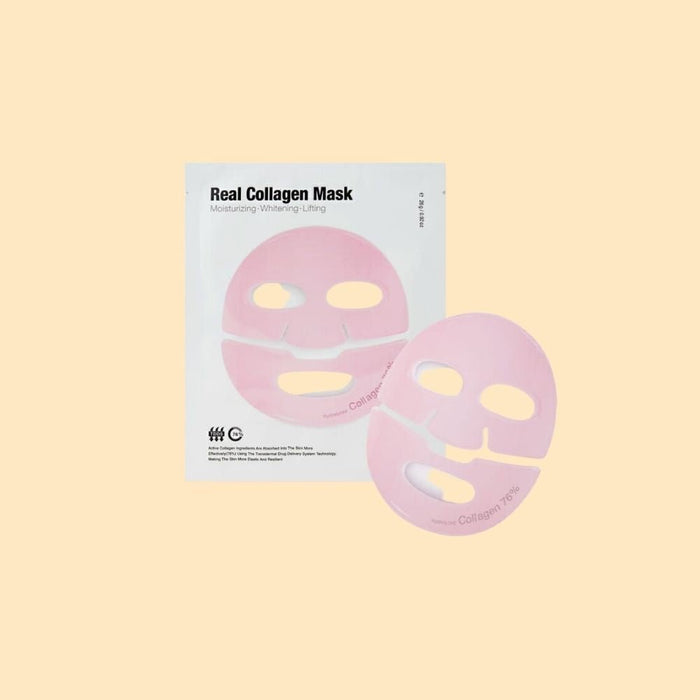 Medtime real collagen mask moisturizing brightening firming 26g - Cosmétiques coréens Skincare Coréens