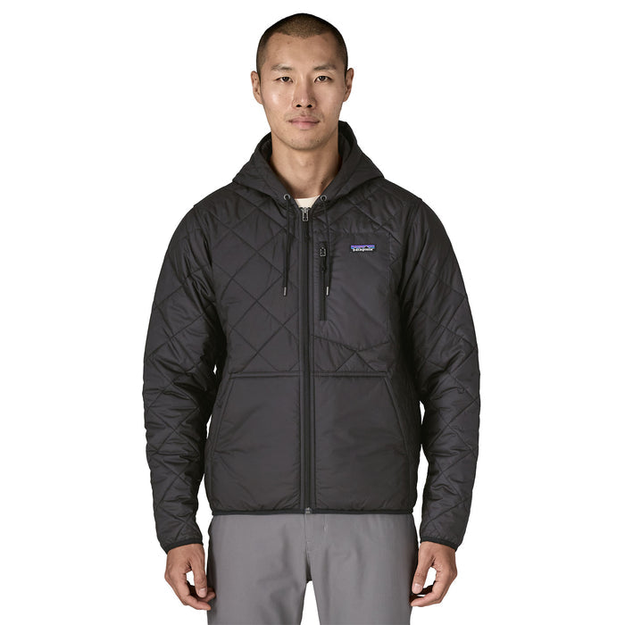 Men's Diamond Quilted Bomber Hoody