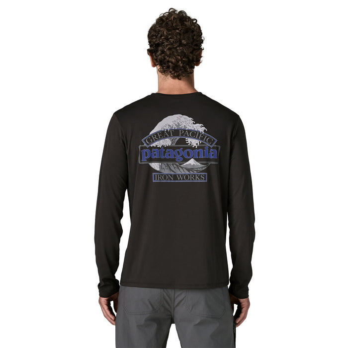 Men's Long-Sleeved Capilene® Cool Daily Shirt - Great Waves