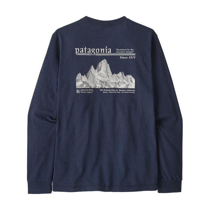Men's Long-Sleeved Midweight Hut Tripper Skyline T-Shirt