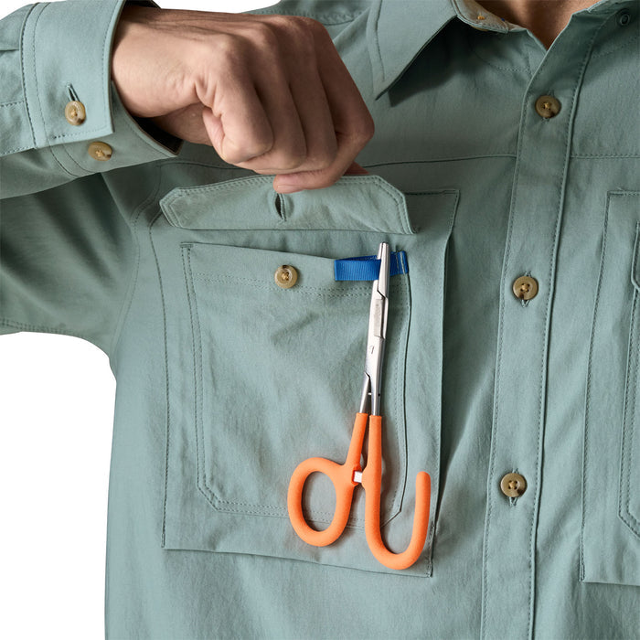 Men's Long-Sleeved Self-Guided Sun Shirt