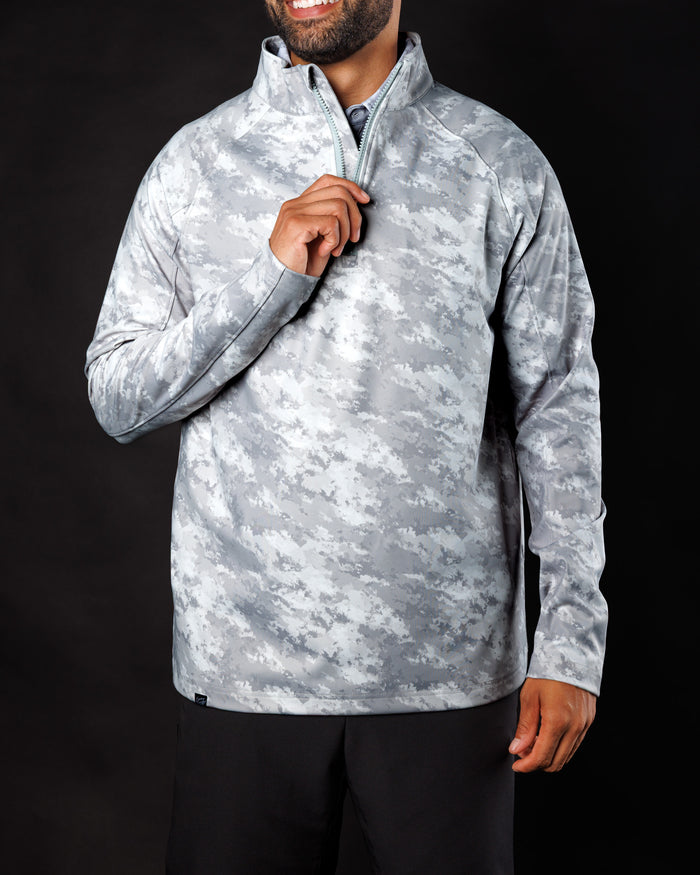 Men's Performance Q-Zip - Cloud Cover