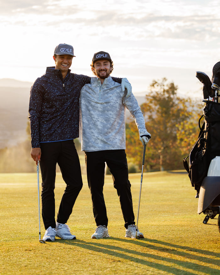 Men's Performance Q-Zip - Cloud Cover