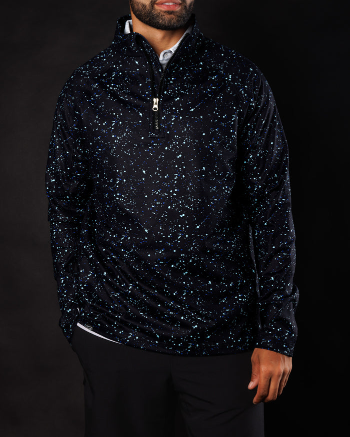 Men's Performance Q-Zip - Meteor