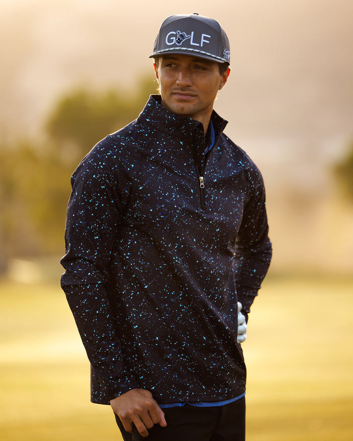 Men's Performance Q-Zip - Meteor