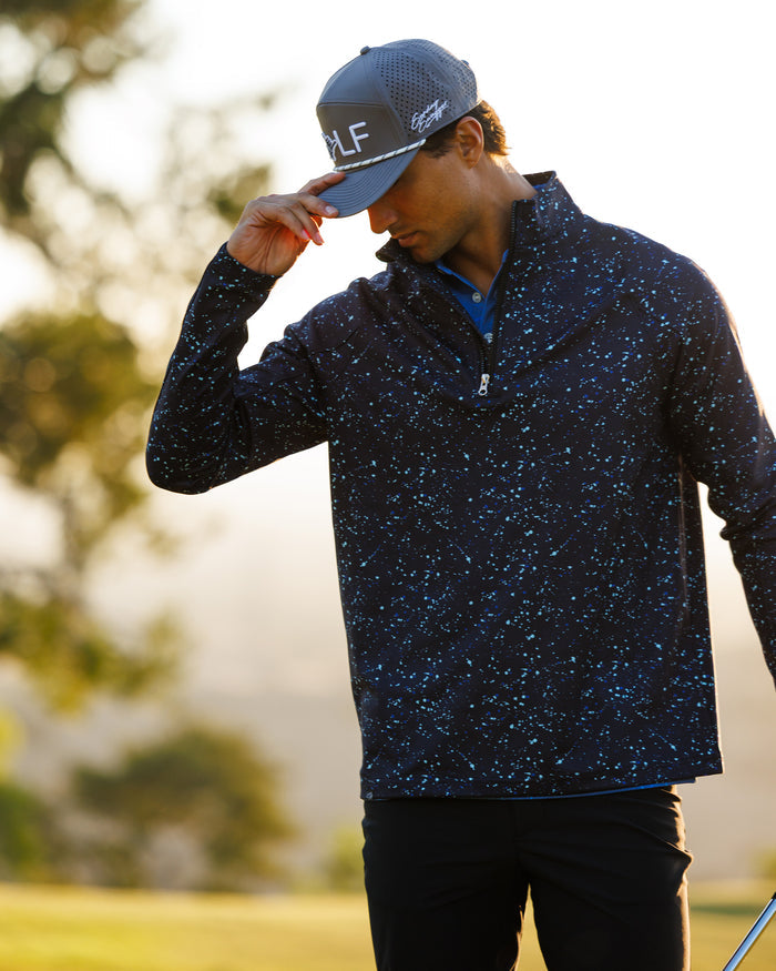 Men's Performance Q-Zip - Meteor