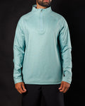 Men's Performance Q-Zip - Moon Dust