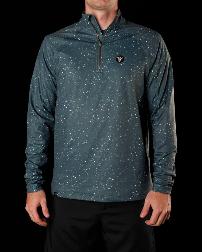 Men's Performance Q-Zip - Sequoia