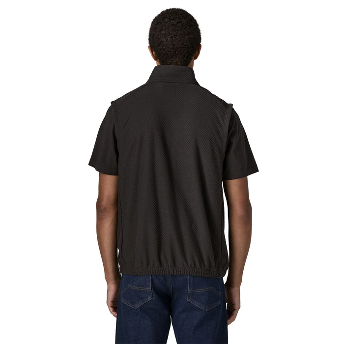 Men's Textured Fleece Vest