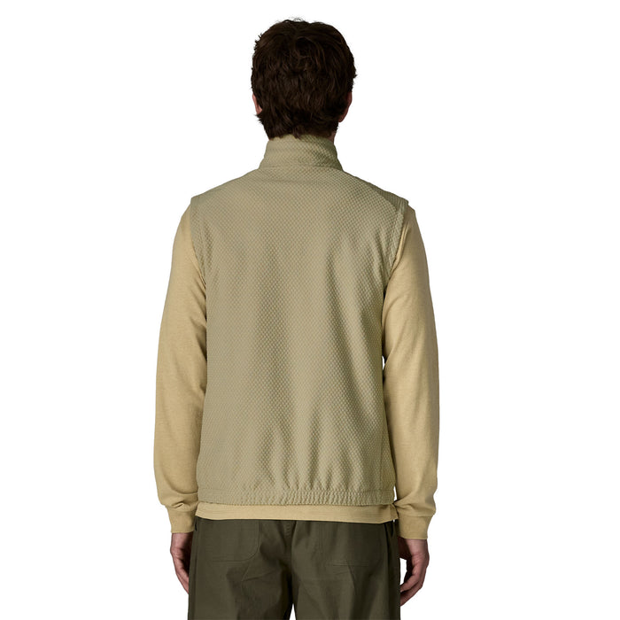 Men's Textured Fleece Vest
