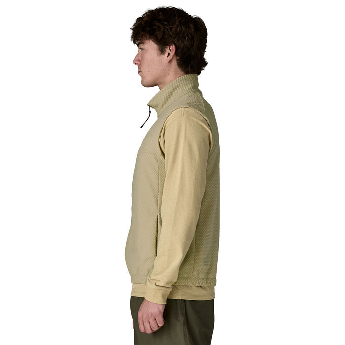 Men's Textured Fleece Vest