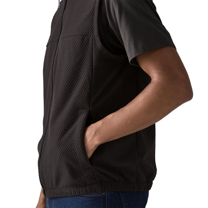 Men's Textured Fleece Vest