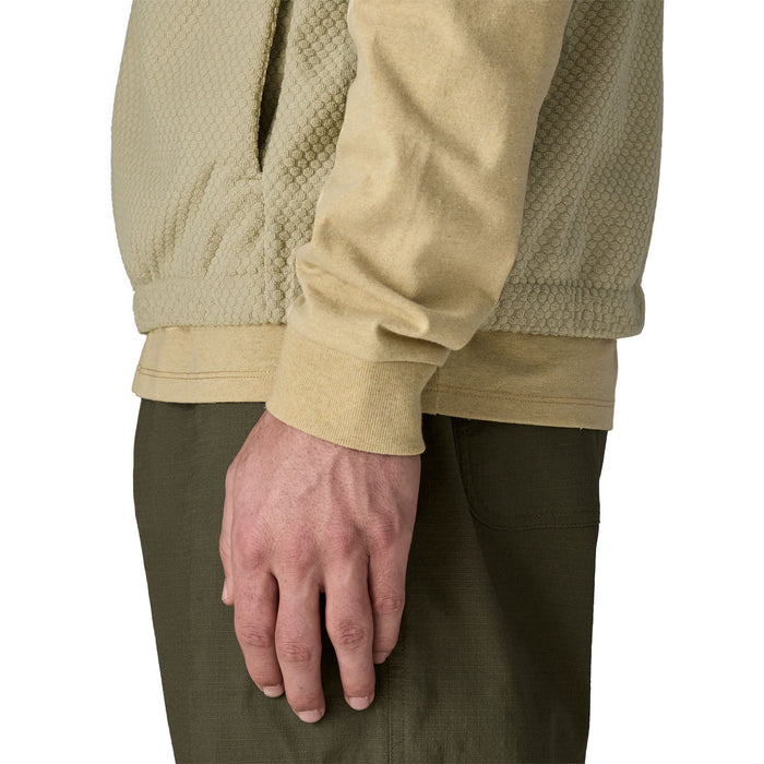 Men's Textured Fleece Vest