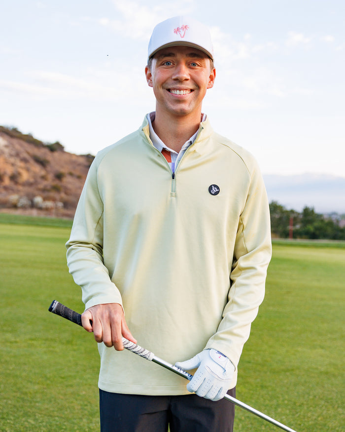 Men's Ultra Q-Zip - Pistachio