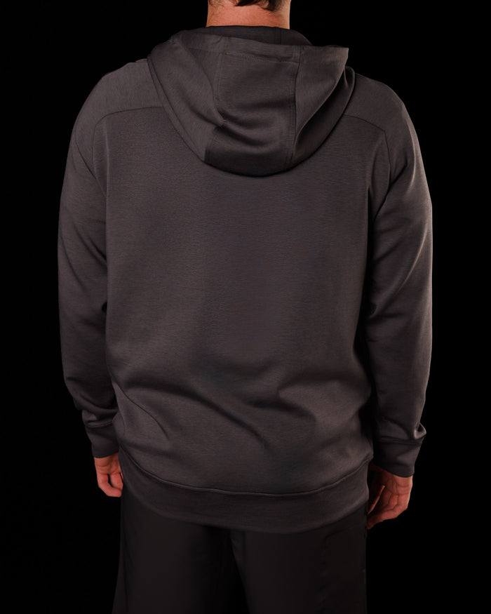 Men's Ultra Q-Zip Hoodie - Ash