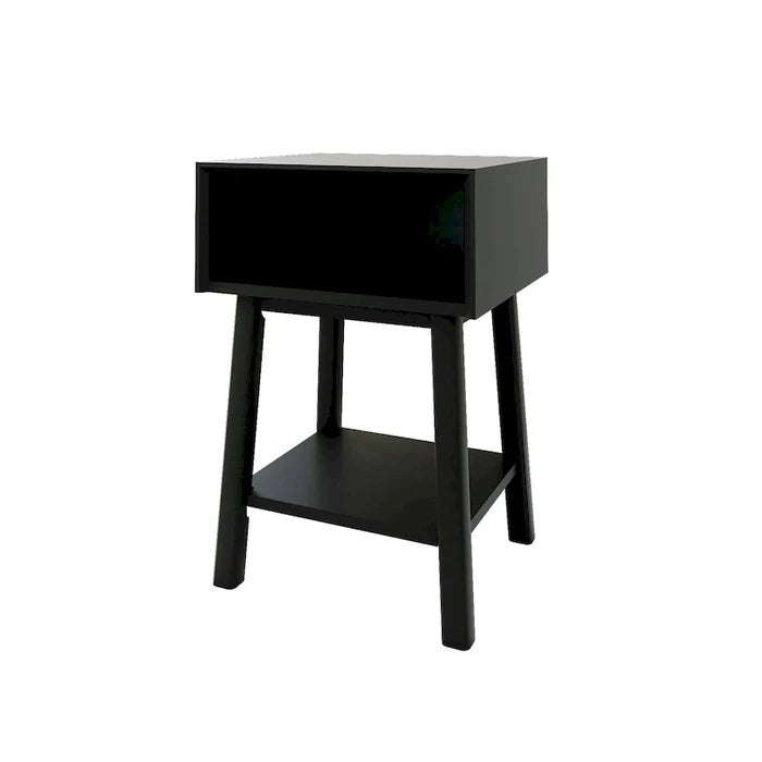 Mid-Century Modern Cubby Nightstand
