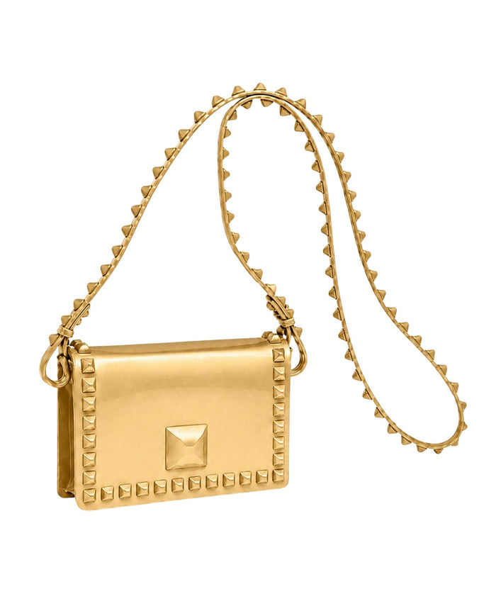 Mini Graziella Flap Crossbody - Metallic Jelly