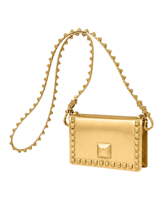 Mini Graziella Flap Crossbody - Metallic Jelly