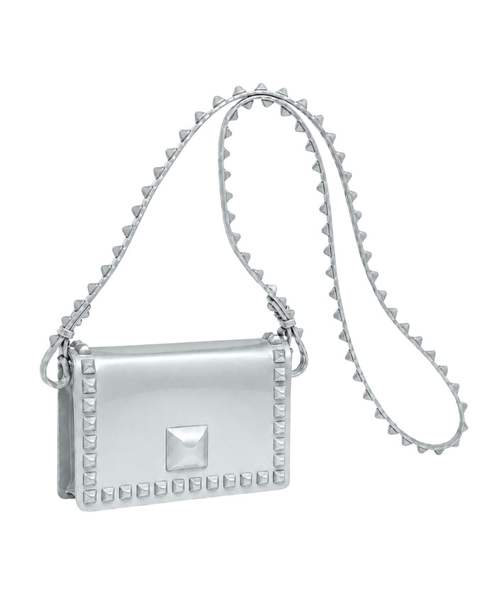 Mini Graziella Flap Crossbody - Metallic Jelly