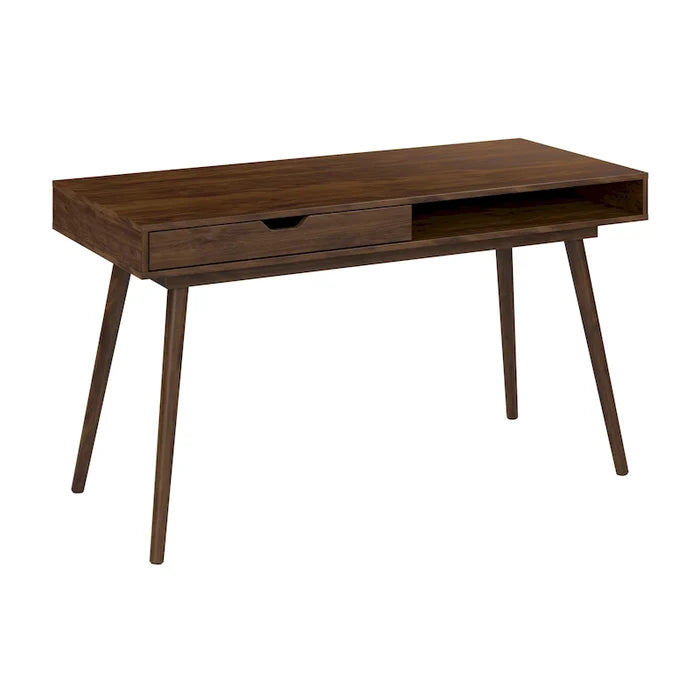 Minimalist Style 54-Inch Writing/Computer Desk with Storage and Drawers