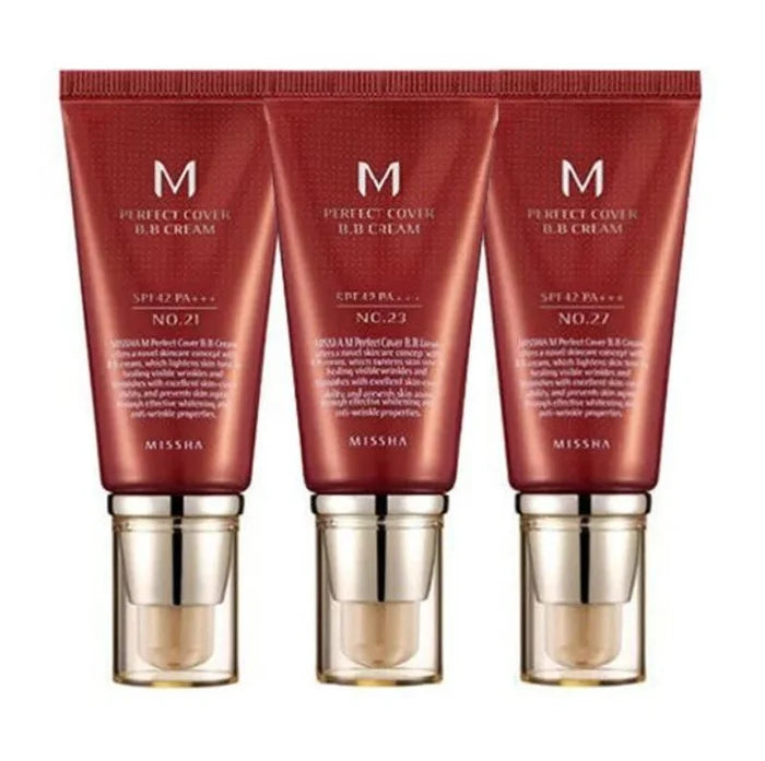 Missha perfect cover bb Cream no 29 50ml - Cosmétiques coréens Skincare Coréens