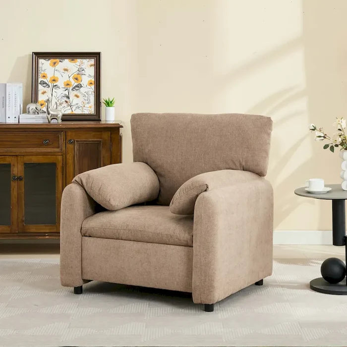 Modern Style Oversized Accent Chair for Living Room, Bedroom