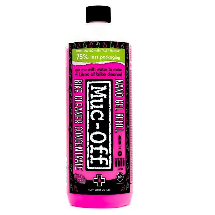 Muc-Off Nano Tech Biodegradable Motorcycle Cleaner 1 liter Refil