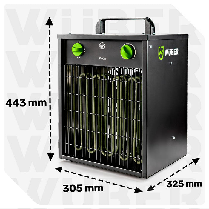 Nagrzewnica elektryczna 9 kW WUBER