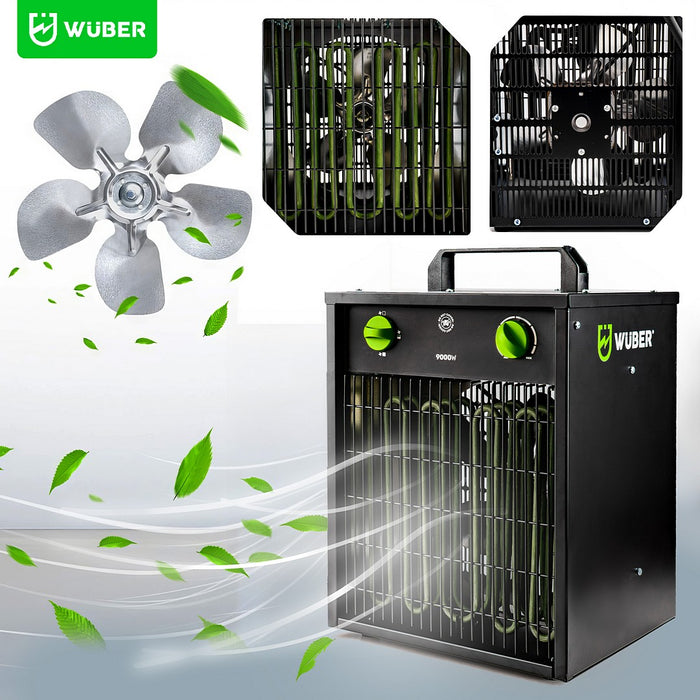 Nagrzewnica elektryczna 9 kW WUBER