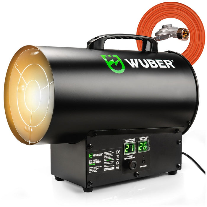 Nagrzewnica gazowa 15 kW LCD WUBER