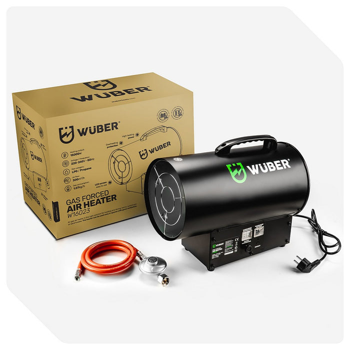 Nagrzewnica gazowa 15 kW LCD WUBER
