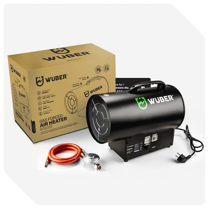 Nagrzewnica gazowa 35 kW LCD WUBER
