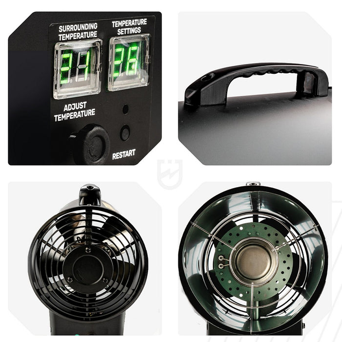 Nagrzewnica gazowa 35 kW LCD WUBER