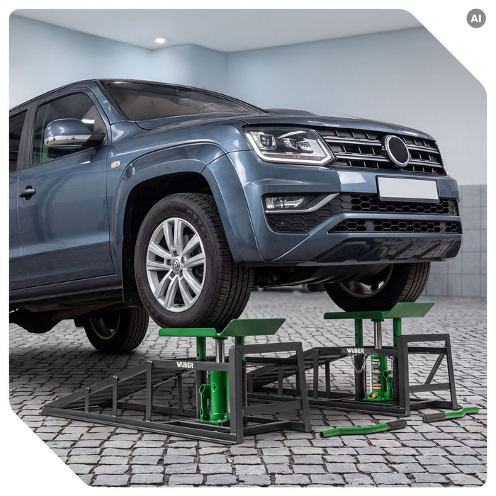 Najazdy samochodowe z podnośnikiem hydraulicznym 5 t WUBER