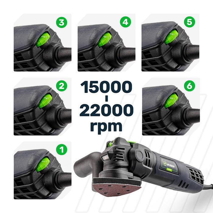 Narzędzie oscylacyjne multitool 400 W WUBER