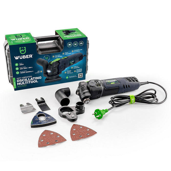 Narzędzie oscylacyjne multitool 400 W WUBER