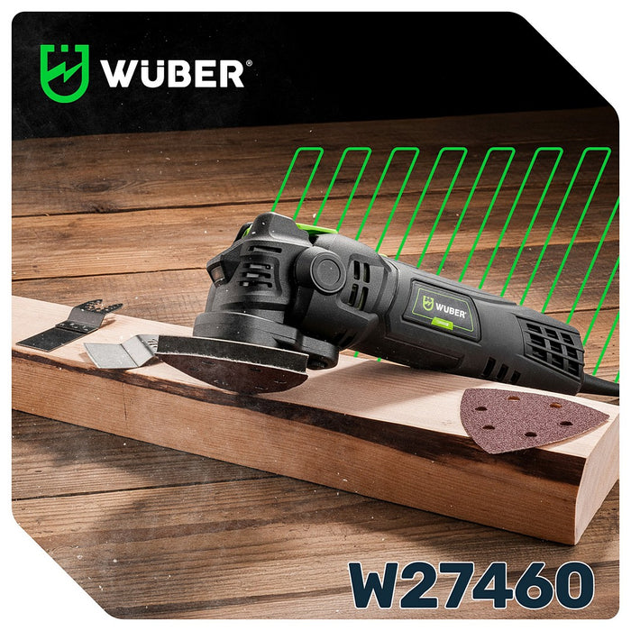 Narzędzie oscylacyjne multitool 400 W WUBER
