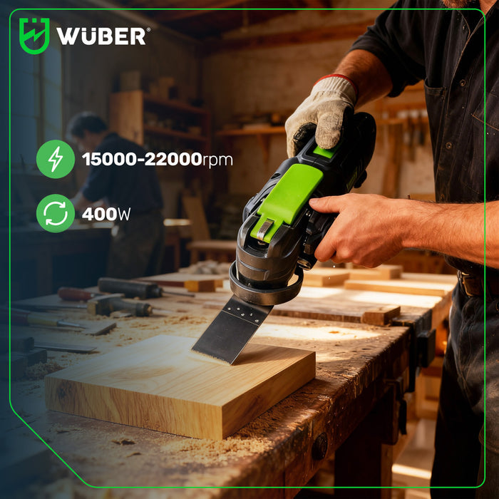 Narzędzie wielofunkcyjne multitool akumulatorowy 20 V WUBER
