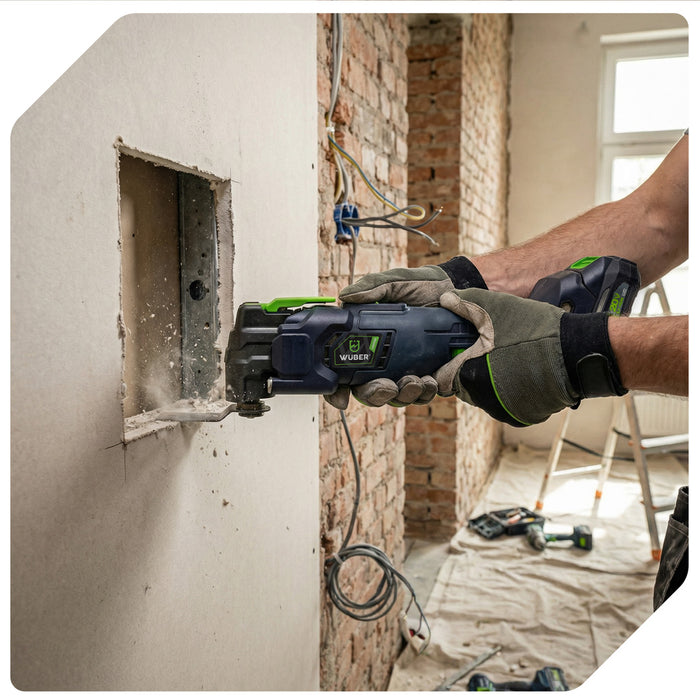 Narzędzie wielofunkcyjne multitool akumulatorowy 20 V WUBER