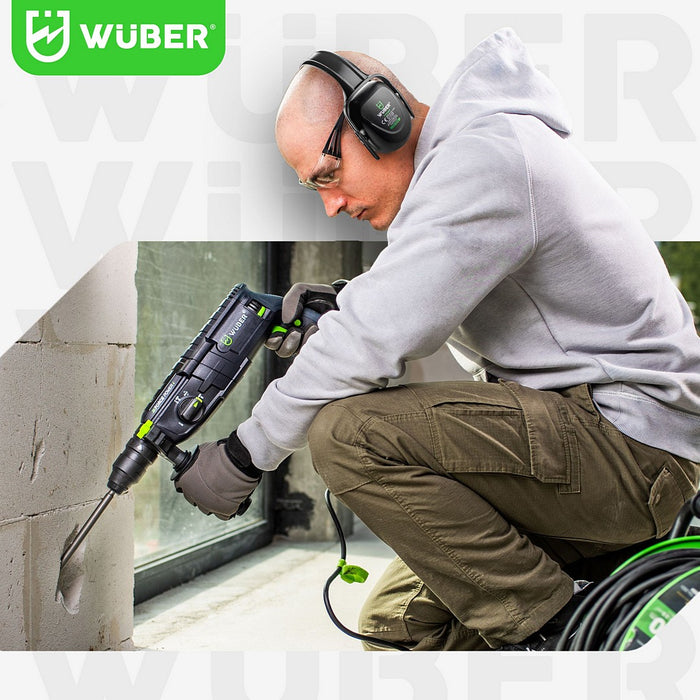 Nauszniki ochronne wygłuszające 29 dB WUBER