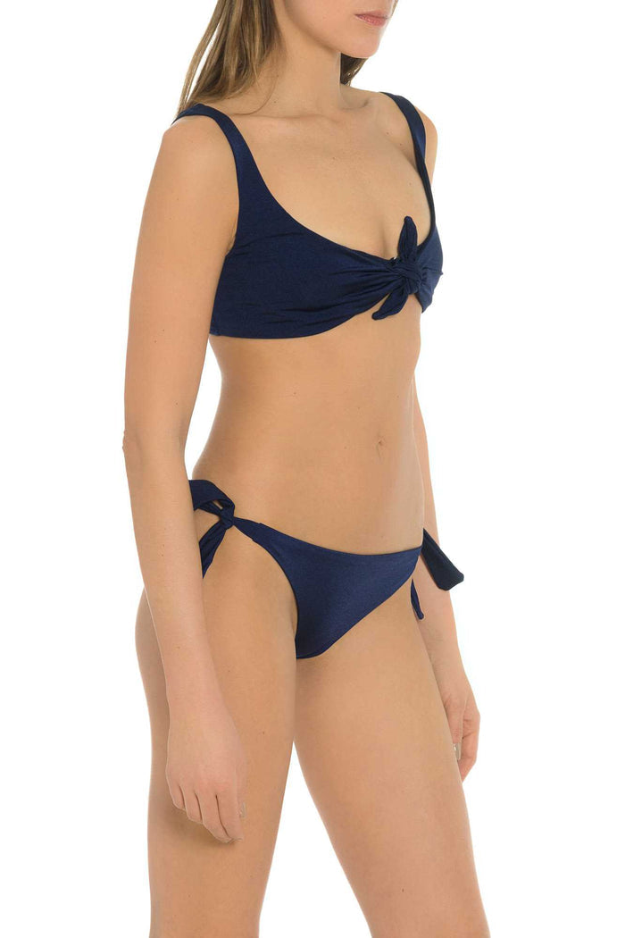 Blue Bathing Suit Top Made in Italy