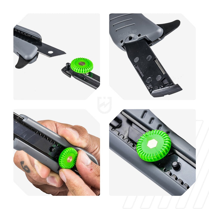 Nóż tapicerski 18 mm stalowy WUBER