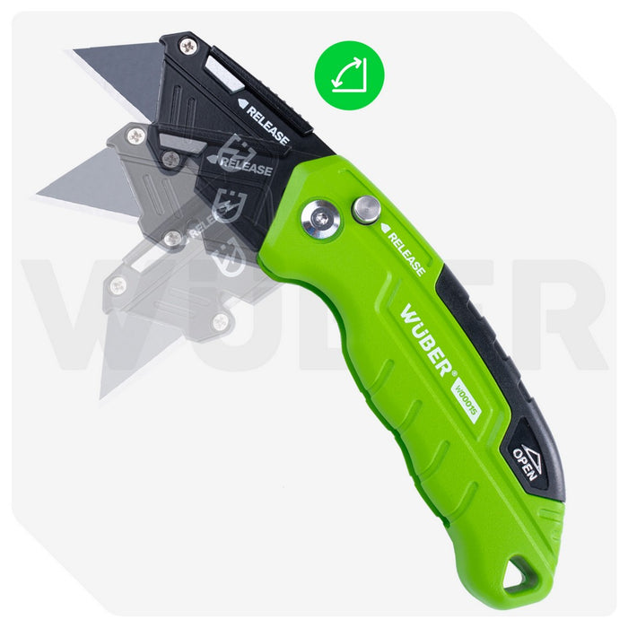 Nóż tapicerski 19 mm aluminiowy WUBER
