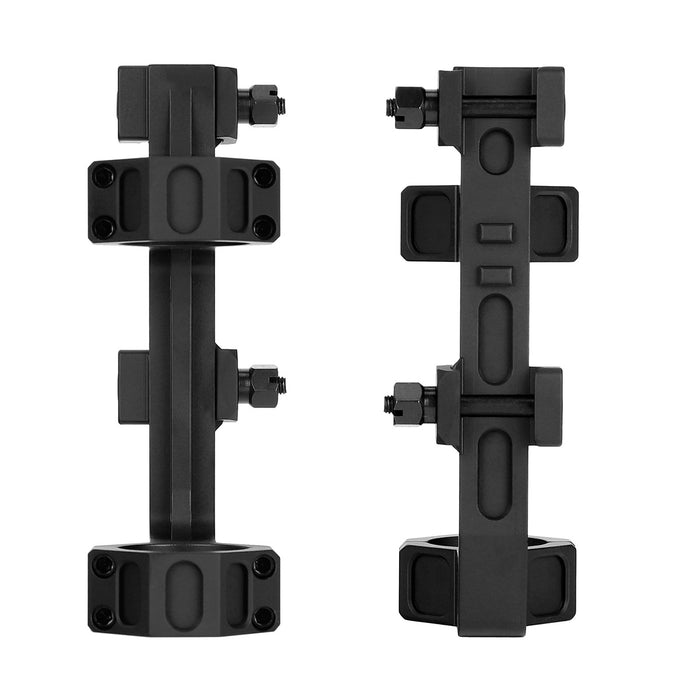 ohhunt® 30mm Cantilever Picatinny Scope Mount Ring Spacing 2.75" Height 1.93" - Black