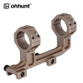 ohhunt® 30mm Cantilever Picatinny Scope Mount Ring Spacing 2.75" Height 1.93"  - Tan