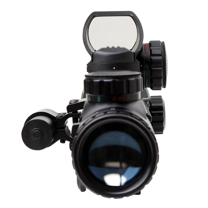 ohhunt® 4-12X50 Rifle Scope Red Dot Combo - Green