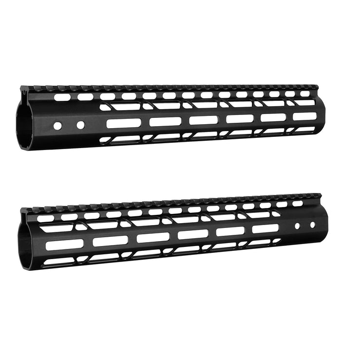 ohhunt® AR15 M-lok Free Float Handguard with Steel Barrel Nut - 12 inch